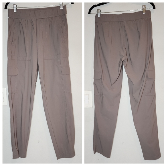 Elliott Lauren Prime Time Pull-On Cargo Taupe Pants Size 4 - Picture 1 of 16